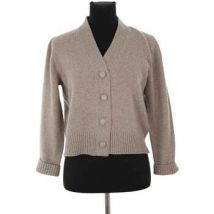 Gilet Officine Générale Cardigan en laine beige