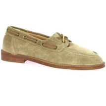 Chaussures bateau Pao Mocassins cuir velours