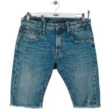 Short R13 Short en coton bleu