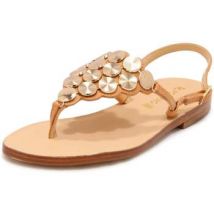 Sandales plates Positano -