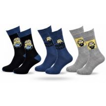 Chaussettes Les Minions Minions - Chaussettes Homme Licence Pack (Lot) 3 Paires 3667