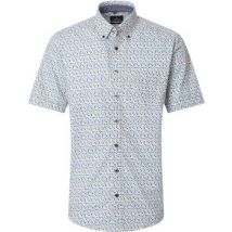 Chemise Casa Moda Chemise Short Sleeves Dots Bleu