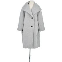 Manteau Maje Manteau en laine gris