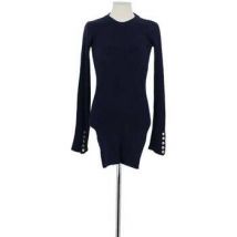 Robe courte Maje Robe en coton marine