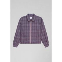 Blouson Enorsia Veste en carreaux teints en fil, coupe courte
