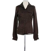 Chemise Barbara Bui Chemise en soie marron