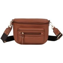 Sac Bandouliere Hexagona Sac porte travers Ref 66372 Terre 23*16*9 cm