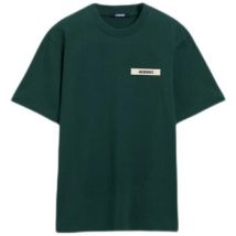 T-shirt Jacquemus LE T-SHIRT GROS GRAIN DARK GREEN