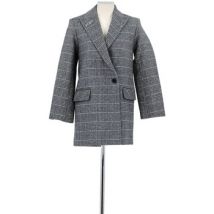 Veste Zadig & Voltaire Blazer en laine gris