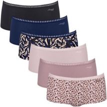 Slips Sloggi Femme Culotte Paquet de 6 GO Crush Short C6P