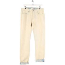 Jeans Club Monaco Jean droit en coton écru