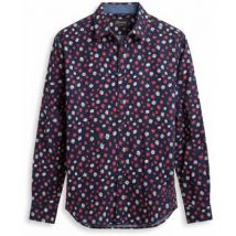 Chemise Mascaret - Chemise manches longues - marine et rose