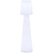 Luminaires d'extérieur New Garden Lampadaire extérieur Lola blanc