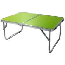 Chaises d'extérieur Aktive Table d'appoint d'extérieur pliante verte légère