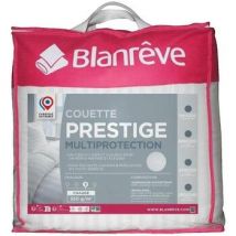 Couettes blanrêve Couette Prestige Multiprotection Satin rayé 220x240 cm