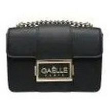 Sac a main GaËlle Paris Sac à bandoulière noir Mini Gaëlle Paris avec logo doré