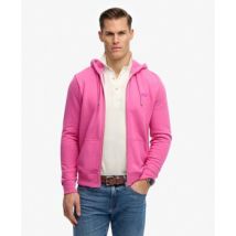 Sweatshirts à capuche Superdry Essential Logo Half Brushed Zip Hoodie