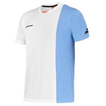 T-shirt Babolat Tshirt Play Blanc/Bleu
