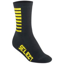 Chaussettes de sports Select Chaussettes New Sélect Noir/Jaune