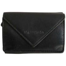 Portefeuille Balenciaga Portefeuille en cuir noir