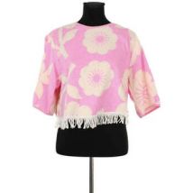 Blouses Manoush Top en coton rose