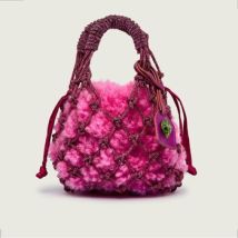 Sac à main Kurt Geiger London Sm Macrame Crystal Bag Opnpnk