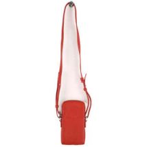 Housse portable Kenzo Pochette téléphone en cuir rouge