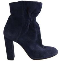Bottines Chloe Boots en daim bleu