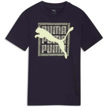 T-shirt enfant Puma Graphic Cat Tee B