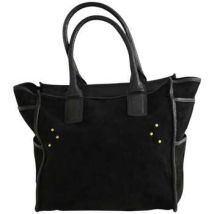Sac à main Jerome Dreyfuss Cabas en daim noir