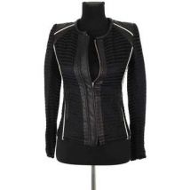 Sandales Iro Veste en cuir noire