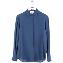 Chemise Pallas Chemise en soie bleue