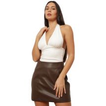 Debardeur La Modeuse Tops, t-shirts pour femme - Ecru -