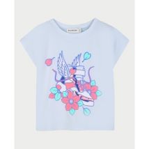 T-shirt enfant Billieblush T-shirt Jersey Coupe Ample Effet Métallisé