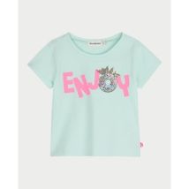 T-shirt enfant Billieblush T-shirt Coton Élasthanne Slim Fit Paillettes