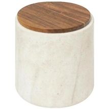 Paniers, boites et corbeilles 5Five Boîte de rangement Simply Smart effet marbre blanc