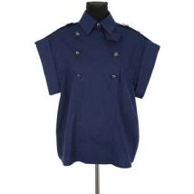 Chemise Alberta Ferretti Top en coton bleu