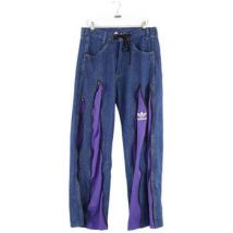 Jeans Ruta Jean large en coton bleu