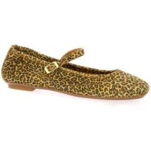 Ballerines Reqin's Babies cuir velours léopard
