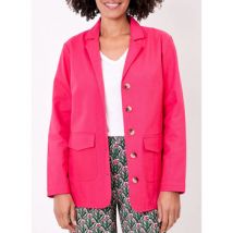 Veste La Fiancee Du Mekong Veste saharienne unie coton bio LIRIA