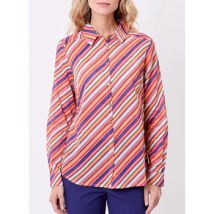 Chemise La Fiancee Du Mekong Chemise imprimée droite voile de coton bio FEBINY