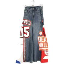 Jeans larges Ruta Jean large en coton bleu