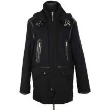 Parka The Kooples Manteau en coton noir