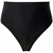 Maillots de bain Brigitte Bardot Culotte de bain taille haute noire Désinvolte