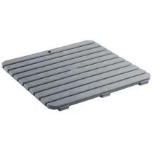 Tapis de bain Tatay Tapis de bain Steppy Gris antidérapant 55 x 55 cm