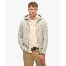 Sweatshirts à capuche Superdry Essential Logo Half Brushed Zip Hoodie