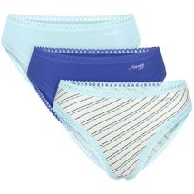 Slips Sloggi Femme Slip Paquet de 3 GO Crush High leg C3P