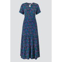 Robe Enorsia Robe en crêpe viscose imprimée paisley maxi