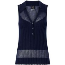 Blouses Pinko FOSCHIA CANOTTA BLEND WS SILK CON TRASPARENZA