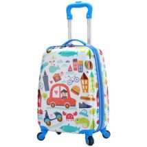 Valise Vida Valise cabine enfant Car Blue